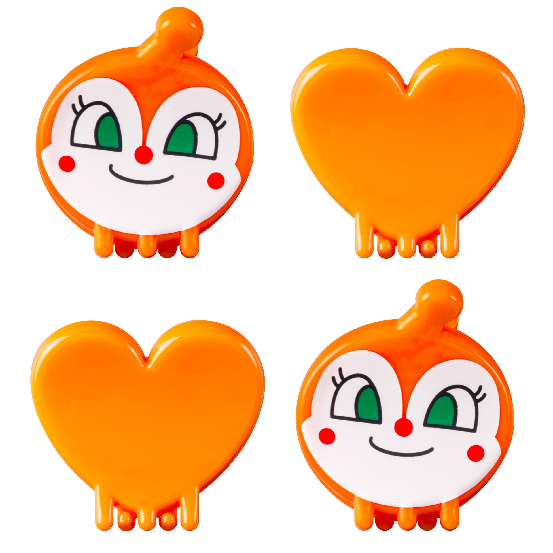 アンパンマン ヘアアクセサリー ミニヘアクリップ ドキンちゃん