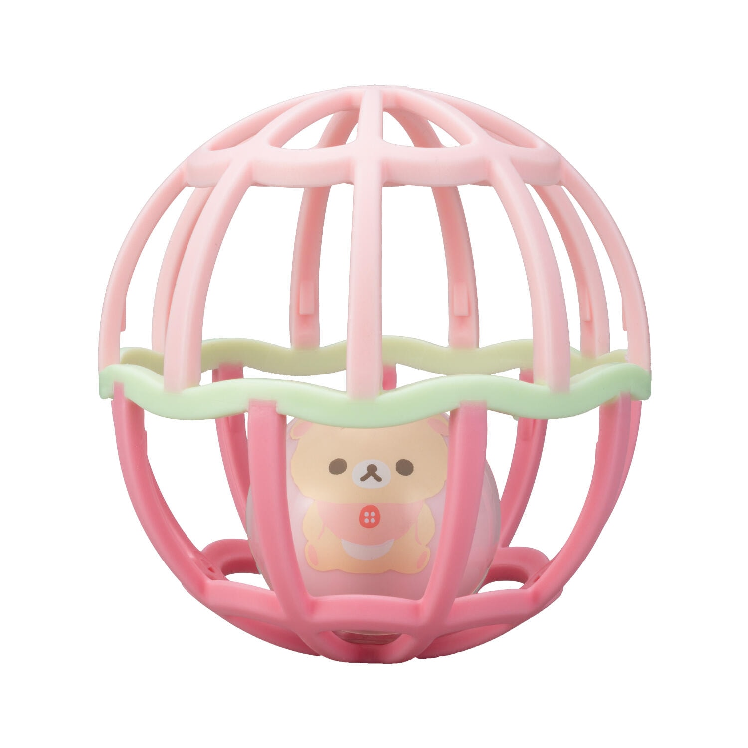 リラックマベビー しゃかしゃかボール ピンク