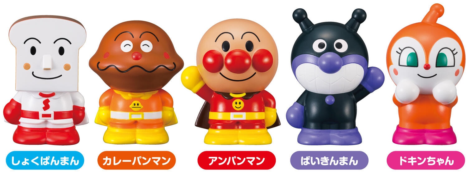 アンパンマン 指人形シリーズ みんなのヒーローセット