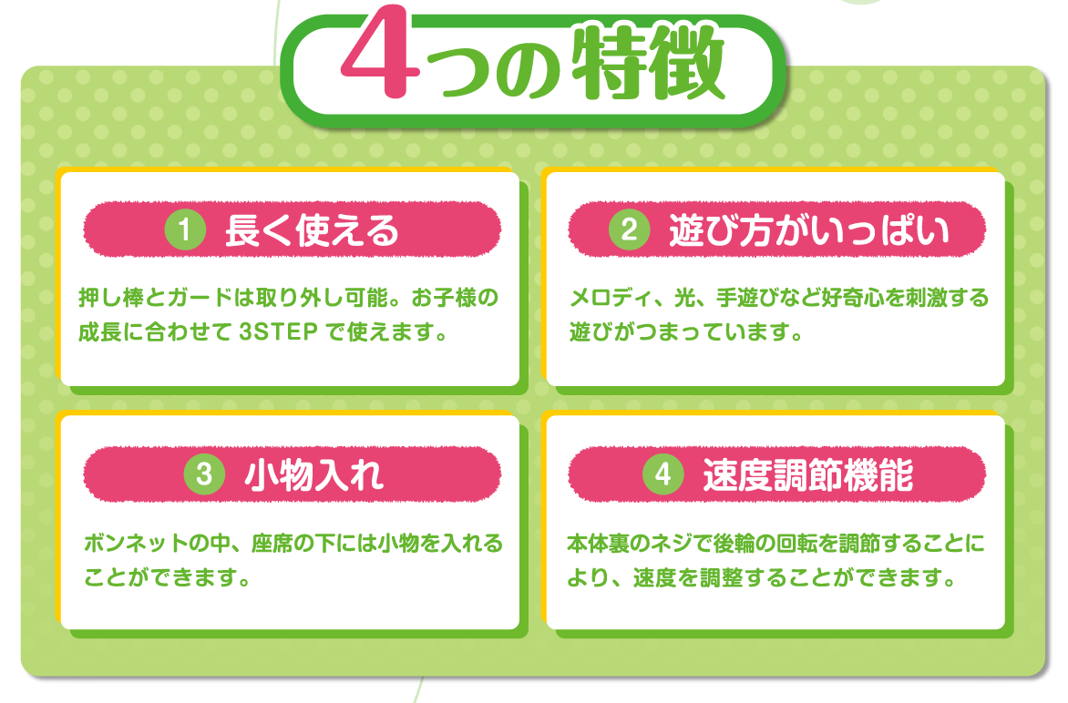 ４つの特徴