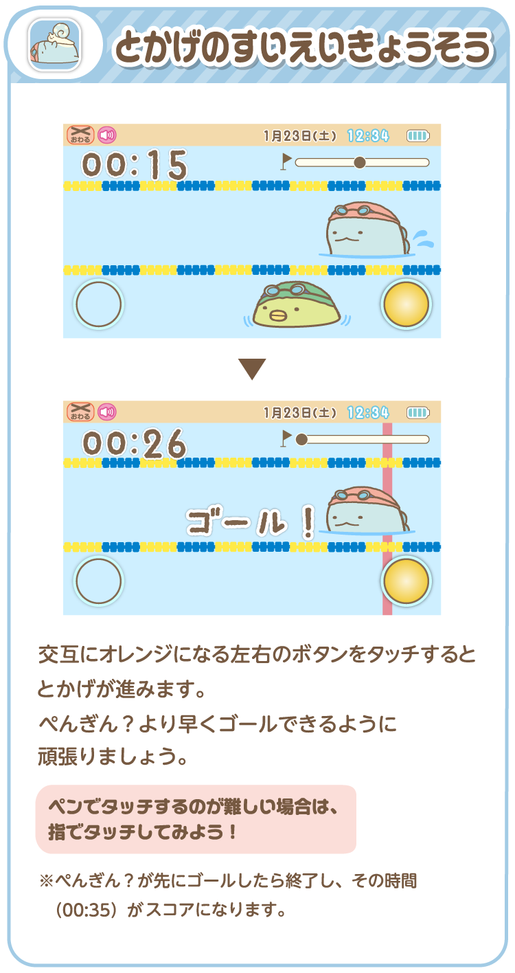 とかげのすいえいきょうそう