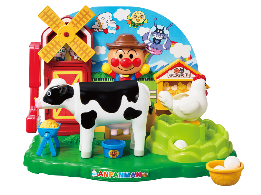 モ〜モ〜ミルク！コロッとたまご！ふれあいアンパンマン牧場