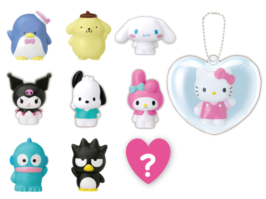 Sanrio characters ハートカプセルコレクション ～なかよしマスコット～