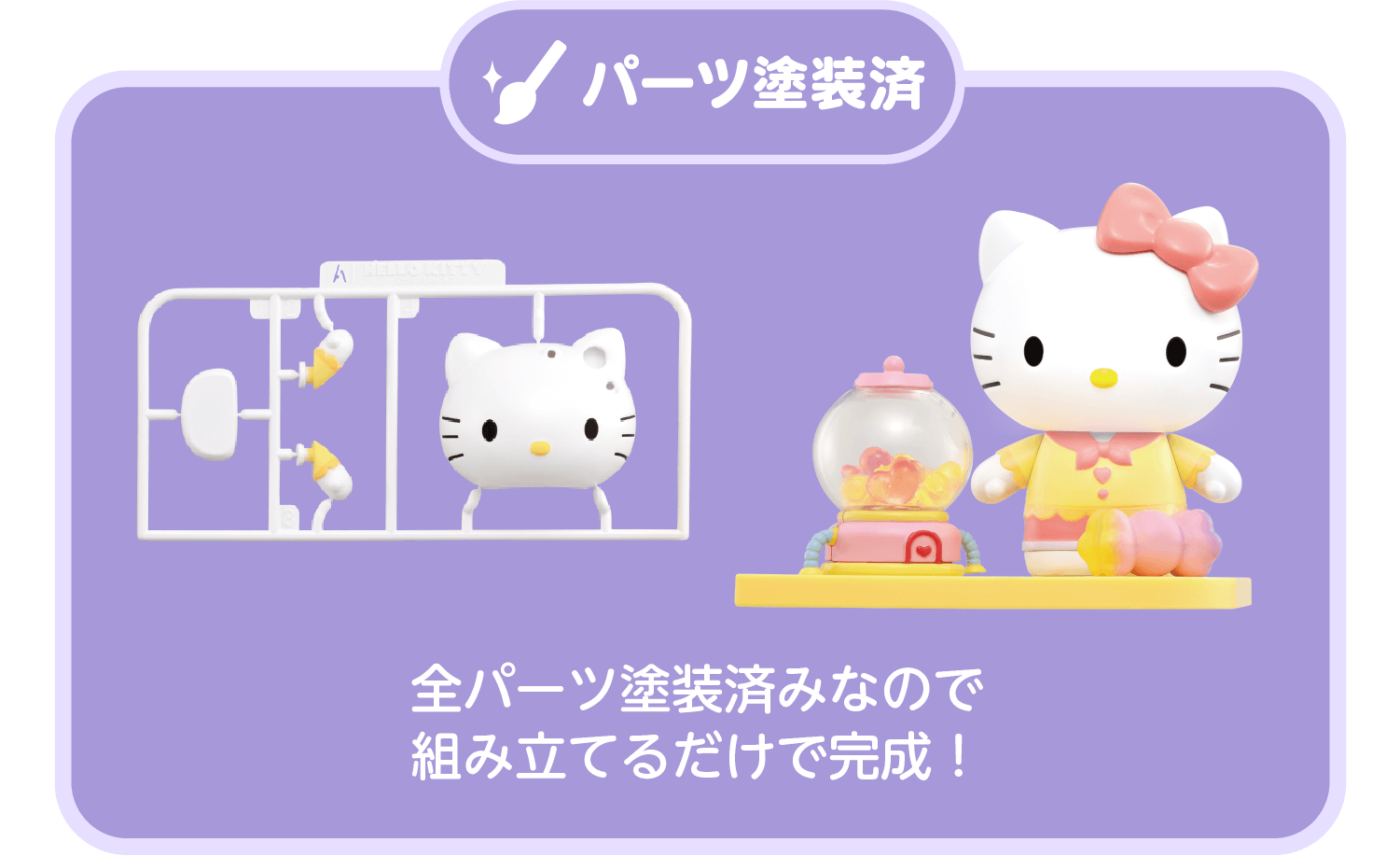 パーツ塗装済