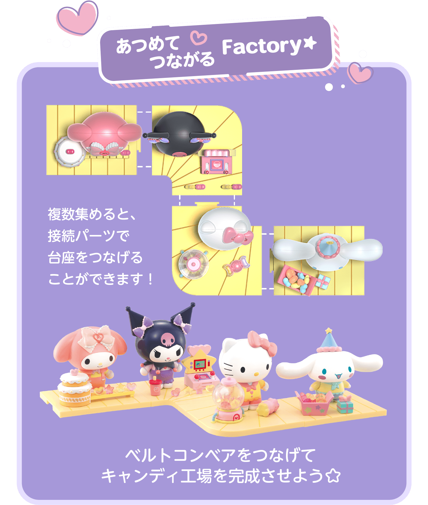 あつめてつながるFactory