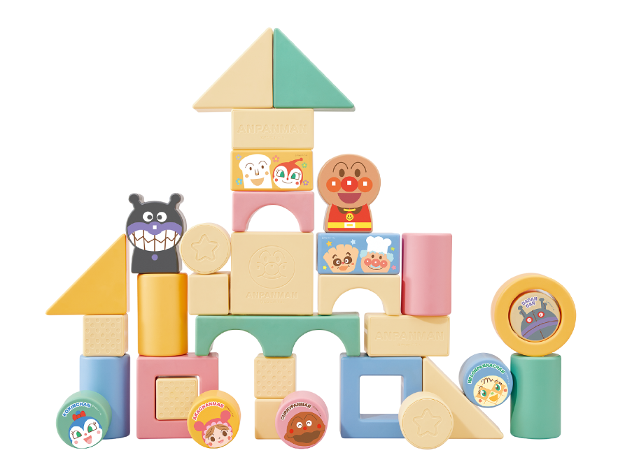 アンパンマン 自然の恵み お米からうまれたつみきDX