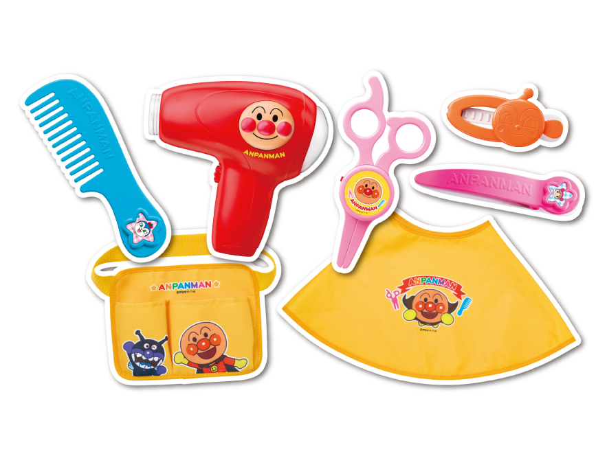 おしゃべりはさみでチョッキチョキ！アンパンマンとこやさんセット