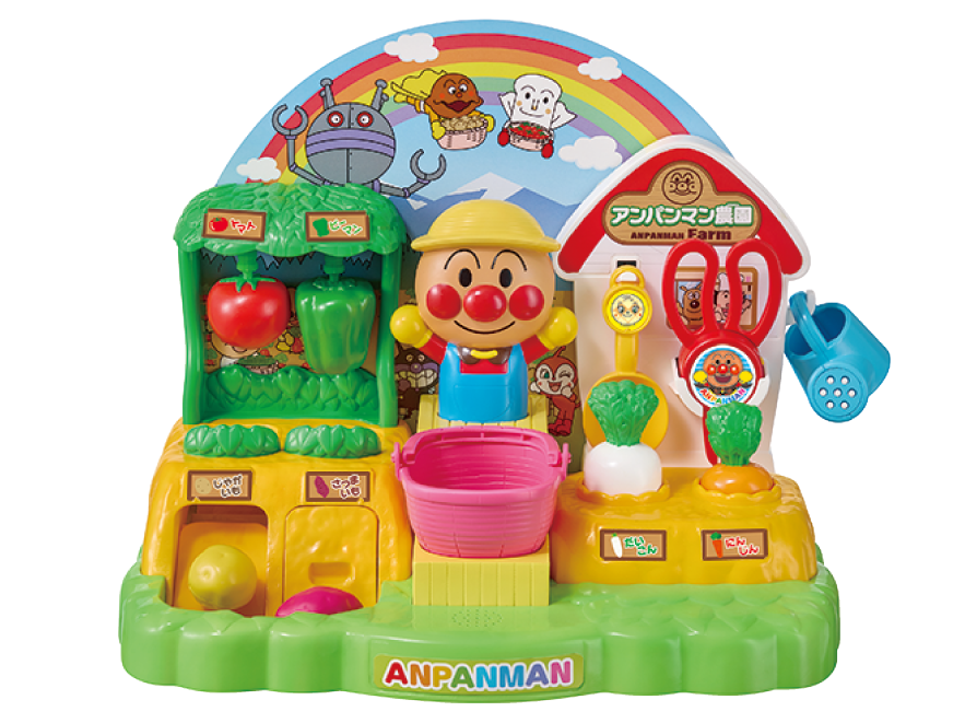 きって！ほって！ぬいて！とれたてアンパンマン農園