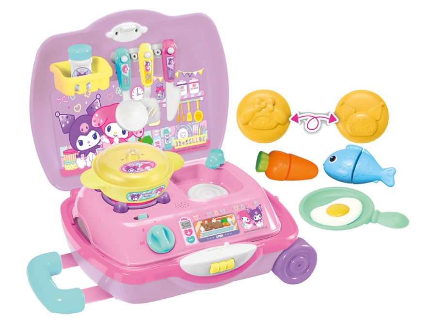 マイメロディ♥クロミ キャリーケースがへんしん！キッチンセット